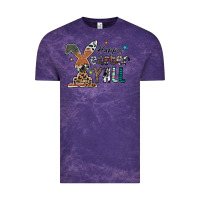 Cloud Purple Happy Easter Y'all Vintage Tee - CowhideDigitalArt