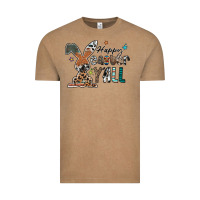Vintage Coffee Happy Easter Y'all Vintage Tee - CowhideDigitalArt