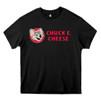 Black chuck e cheese Heavy Core Tee - SnappyArt