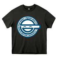Asphalt Laughing Man GHOST IN THE SHELL Classic Heavy Core Tee - SnappyArt