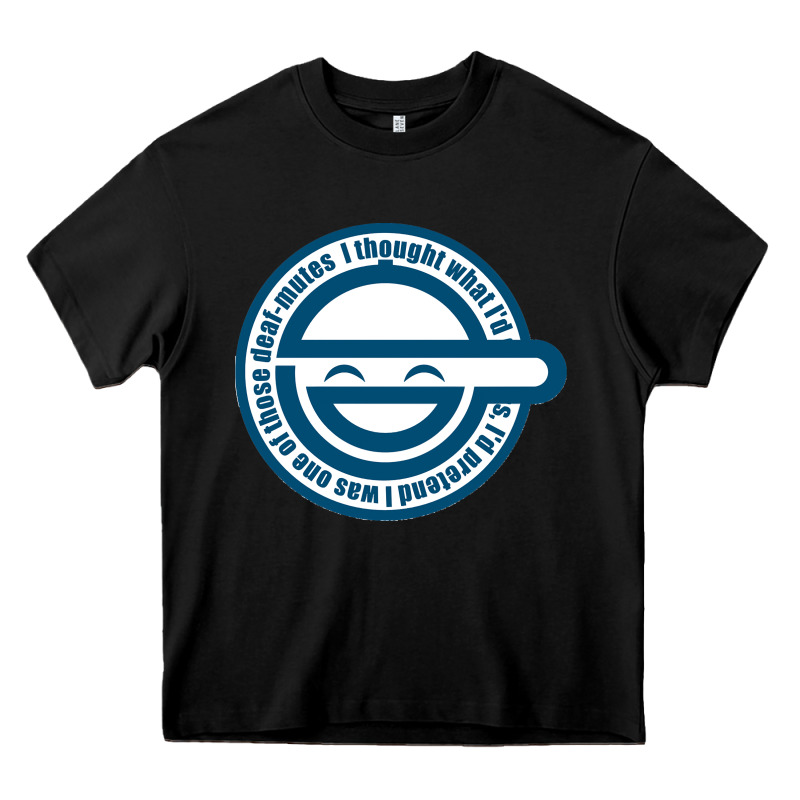 Laughing Man Ghost In The Shell Classic Heavy Core Tee by SnappyArt | Teevron