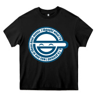 Black Laughing Man GHOST IN THE SHELL Classic Heavy Core Tee - SnappyArt
