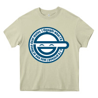 Mossy Laughing Man GHOST IN THE SHELL Classic Heavy Core Tee - SnappyArt