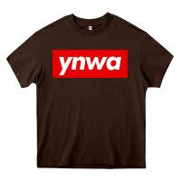 Chocolate Brown ynwa Heavy Core Tee - SnappyArt