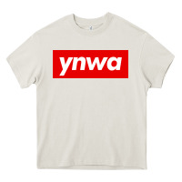 Cream ynwa Heavy Core Tee - SnappyArt
