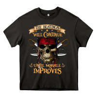 Asphalt pirate the beatings will continue until morale improves Heavy Core Tee - SnappyArt