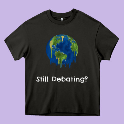 Environmental Climate Change Still Debating Summer Heavy Core Tee Designed By Snappyart