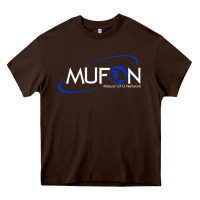 Chocolate Brown design mufon mutual ufo network hdb gift for men a Heavy Core Tee - SnappyArt