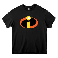 Black incredibles Heavy Core Tee - SnappyArt