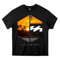 Black billabong Heavy Core Tee - SnappyArt
