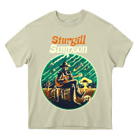 Mossy sturgill simpson retro Heavy Core Tee - SnappyArt