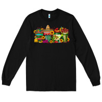Black mexico drink Long Sleeve Tee - RacoonDesign