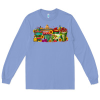 Colony Blue mexico drink Long Sleeve Tee - RacoonDesign