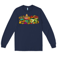 Navy mexico drink Long Sleeve Tee - RacoonDesign
