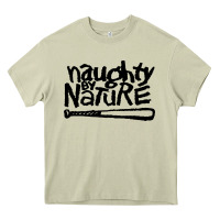 Mossy naughty by nature Heavy Core Tee - SnappyArt