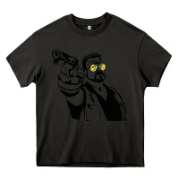 Asphalt big lebowski Heavy Core Tee - SnappyArt