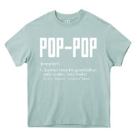 Arona Pop Pop Gifts Grandpa Fathers Day Pop-Pop Heavy Core Tee - SnappyArt