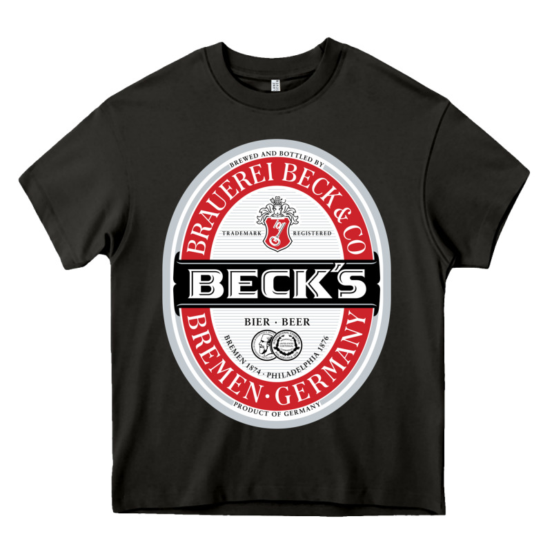 Beck’s-dark Heavy Core Tee by SnappyArt | Teevron