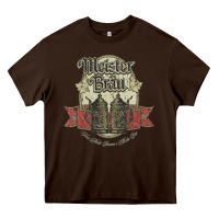 Chocolate Brown meister brau 1891, beer Heavy Core Tee - SnappyArt