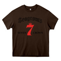 Chocolate Brown Seagrams 7 Bk 1.png Heavy Core Tee - SnappyArt