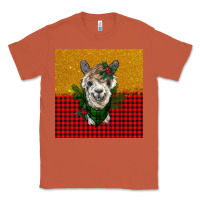 Copper christmas alpacas Classic Tee - BarkalooDesign