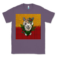 Lavender christmas alpacas Classic Tee - BarkalooDesign