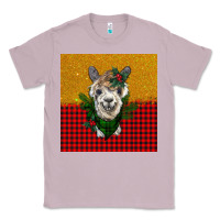 Lilac christmas alpacas Classic Tee - BarkalooDesign
