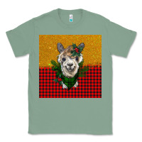 Sage christmas alpacas Classic Tee - BarkalooDesign