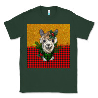 Sports Green christmas alpacas Classic Tee - BarkalooDesign