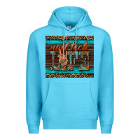 Ocean Blue nail tech life Premium Hoodie - BarkalooDesign