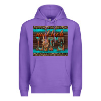 Purple nail tech life Premium Hoodie - BarkalooDesign