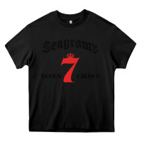 Black Seagrams 7 Bk 1.png Heavy Core Tee - SnappyArt