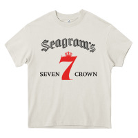Cream Seagrams 7 Bk 1.png Heavy Core Tee - SnappyArt