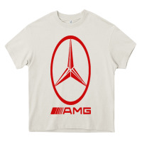Cream amg Heavy Core Tee - SnappyArt