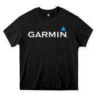 Black Official Garmin Original Merchandise Heavy Core Tee - SnappyArt