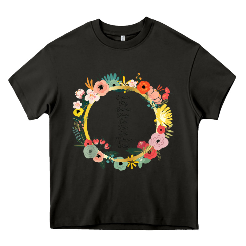 Keeper Of The Lost Cities Characters Flowers Heavy Core Tee by SnappyArt | Teevron