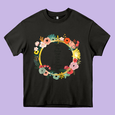 Keeper Of The Lost Cities Characters Flowers Heavy Core Tee Designed By Snappyart