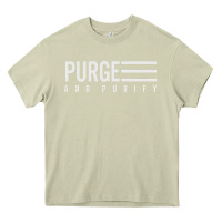 Mossy Purge And Purify Graphic Heavy Core Tee - SnappyArt