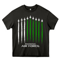 Asphalt pakistan air force shirt   pakistani flag men women kids t shirt Heavy Core Tee - SnappyArt
