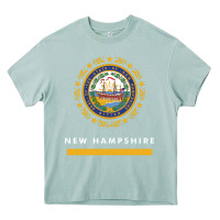 Arona new hampshire state flag new Heavy Core Tee - SnappyArt