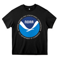 Black noaa national oceanic and atmospheric administrati Heavy Core Tee - SnappyArt