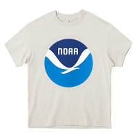 Cream noaa national oceanic and atmospheric administrati Heavy Core Tee - SnappyArt