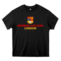 Black imperial college london Heavy Core Tee - SnappyArt