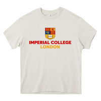 Cream imperial college london Heavy Core Tee - SnappyArt