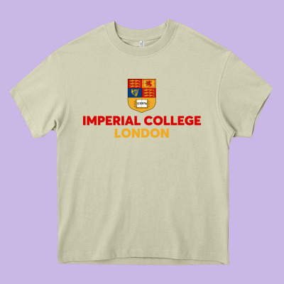 Imperial College London Heavy Core Tee Designed By Snappyart