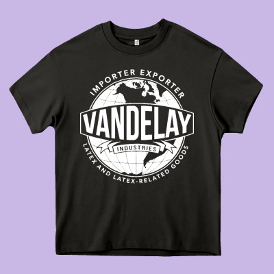 Vandelay Industries Heavy Core Tee Designed By Snappyart