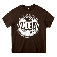 Chocolate Brown Vandelay Industries Heavy Core Tee - SnappyArt