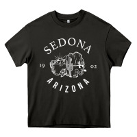 Womens Sedona Arizona T Shirt Sedona Az Vintage Arizona Vacation V Nec Heavy Core Tee | Teevron