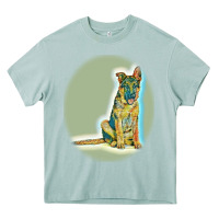 Arona German Shepherd isolated on whot. Heavy Core Tee - SnappyArt