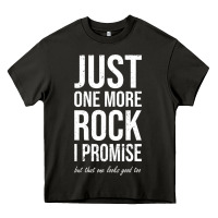 Asphalt Rockhounds gear gift Just one more rock funny rockhounding Heavy Core Tee - SnappyArt